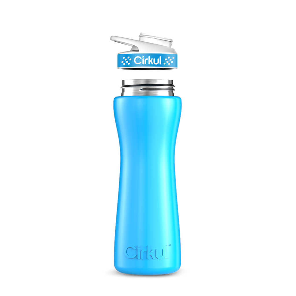 Custom 22oz. Stainless Steel Bottle & Comfort Grip Lid