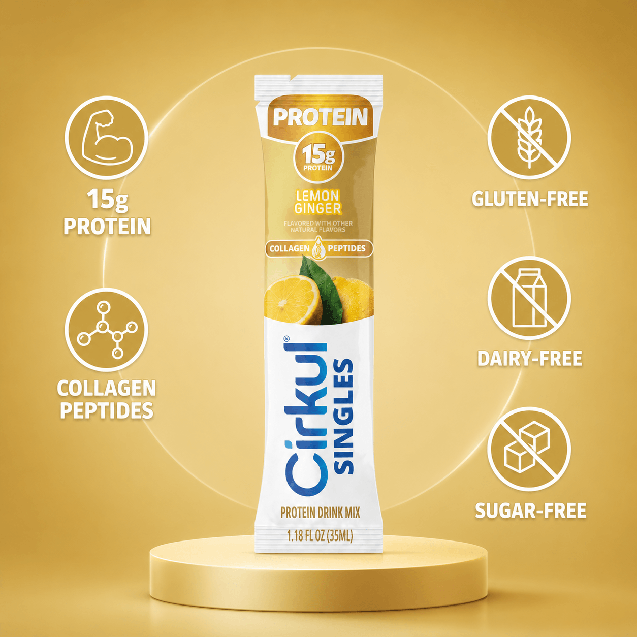 Protein Lemon Ginger
